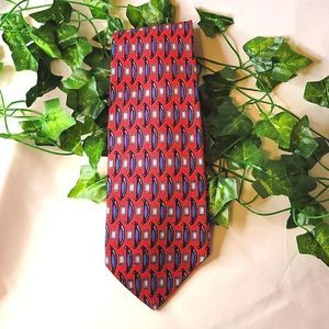 Robert Talbott. Nordstrom Mens Tie. 100% Silk. Hand Sewn.
